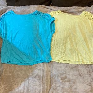 2 Sparkle tees